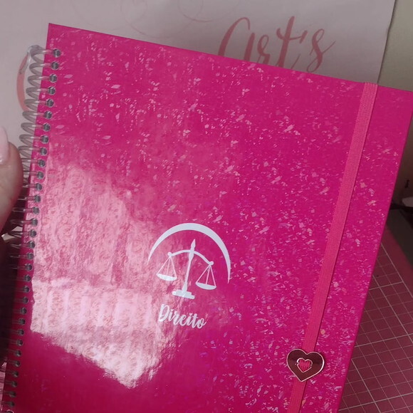 Caderno Colegial 18x26 Direito ou Advogada