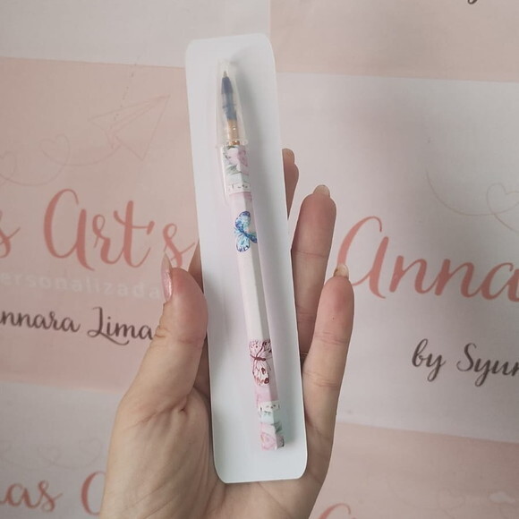 Caneta Personalizada Borboletas