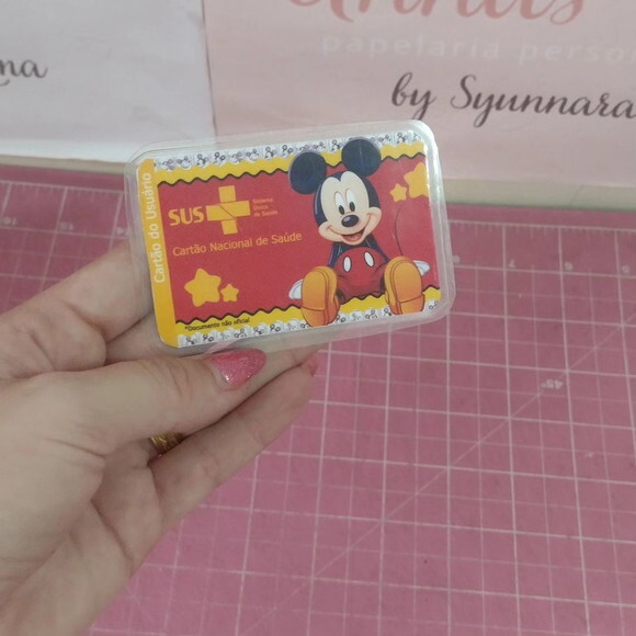 Cartão do Sus Mickey