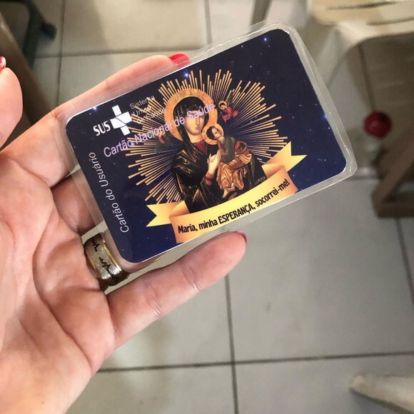 Cartão do Sus Nossa Senhora de Perpetuo Socorro