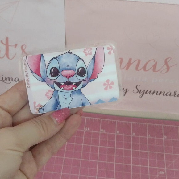 Cartão do Sus Stitchi Menina