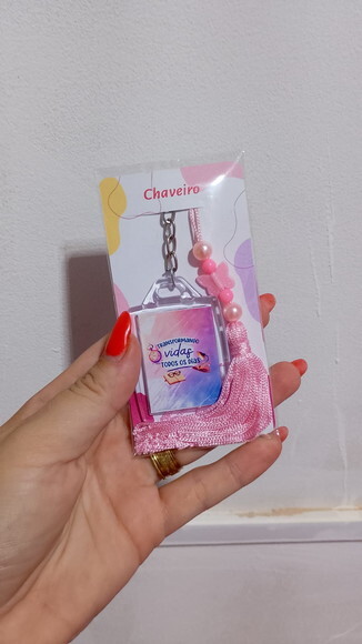 Chaveiro Personalizado Dia dos Professores com Tassel 10 Uni