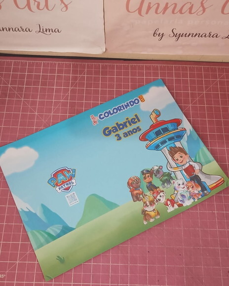 Livro de Colorir Patrulha Canina 10 Unidades