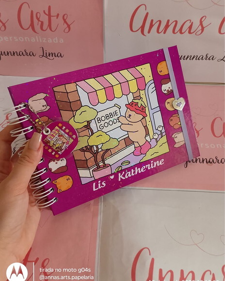 Livro de Pintura Bobbie Goods com 50 Desenhos