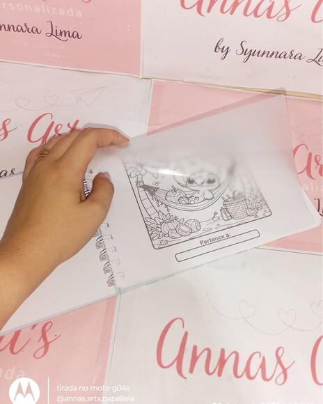 Livro de Pintura Stitch