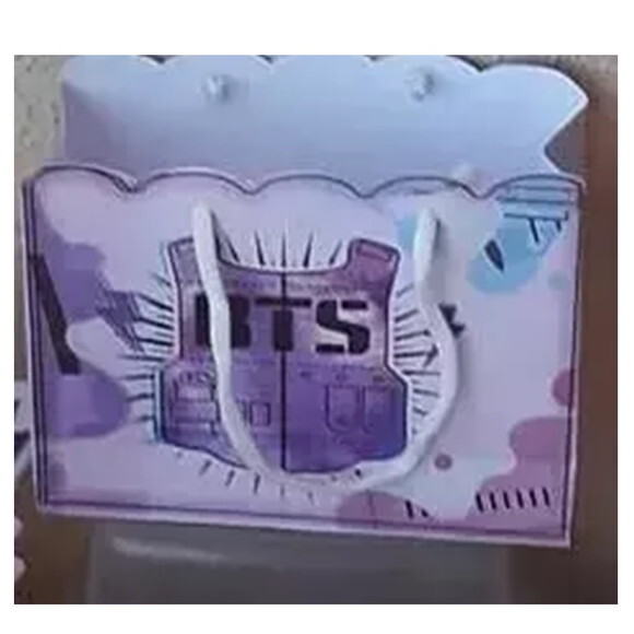 Sacolinha Bts 10 Unidades