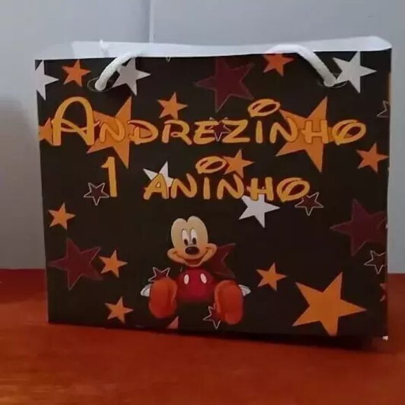 Sacolinha Mickey 10 Unidades