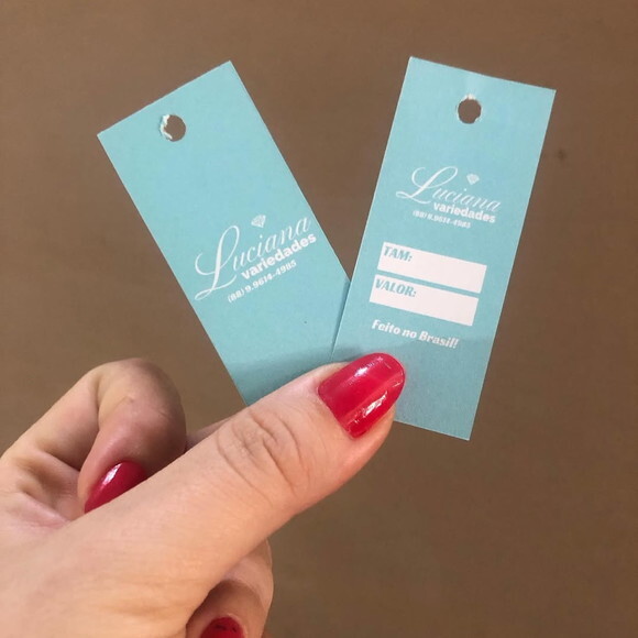 Tag para Roupa 50 Unidades