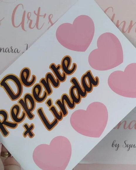 Topo de Bolo Flores de Repente + Linda