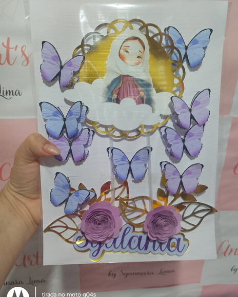 Topo de Bolo Nossa Senhora