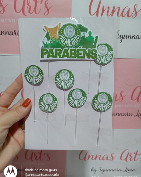 Topo de Bolo Palmeiras