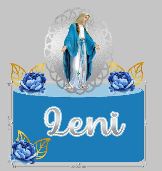Topo de Bolo Nossa Senhora