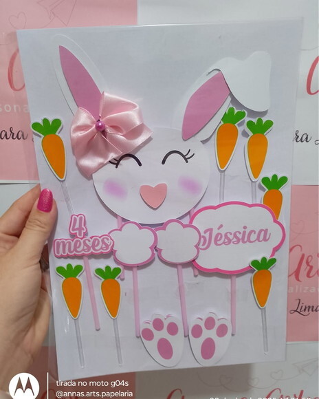 Topo de Bolo Pascoa