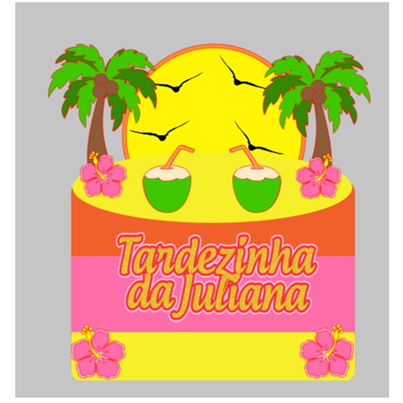 Topo de Bolo Tardezinha