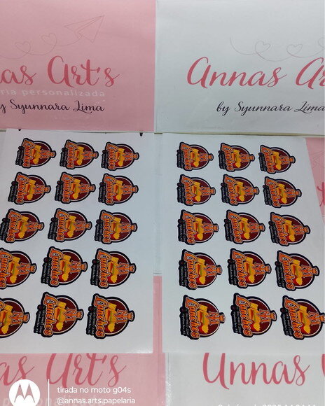 Adesivo Personalizado com Logo Marca