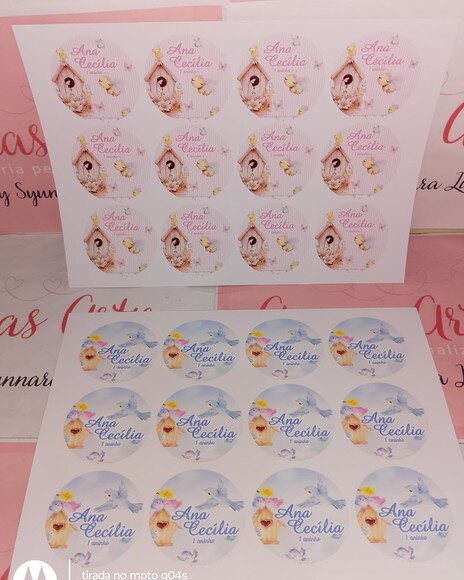 Adesivo Personalizado Jardim Encantado