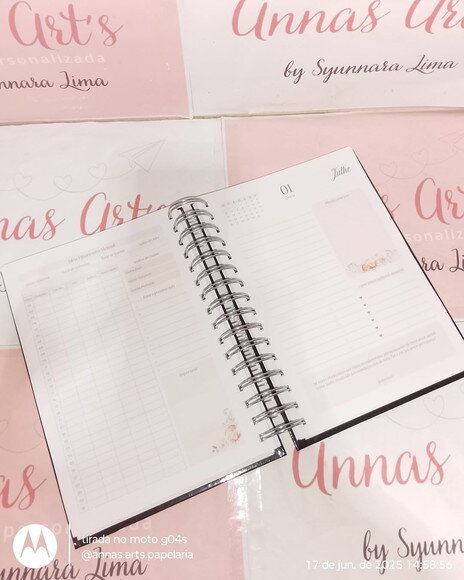 Agenda Personalizada com Logo 2026