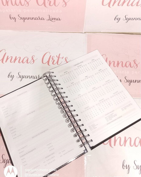 Agenda Personalizada com Logo 2026