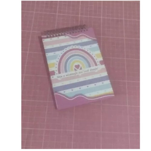Bloco Capa Dura 10x15 Arco Iris