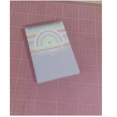 Bloco Capa Dura 10x15 Arco Iris