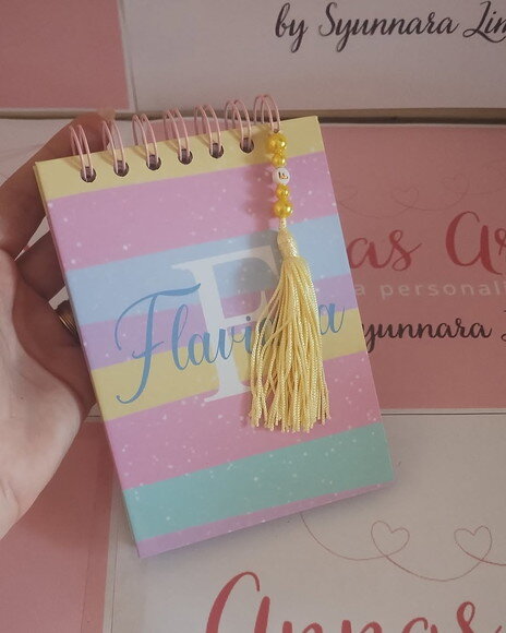 Bloco Capa Dura 10x15 Candy Escuro
