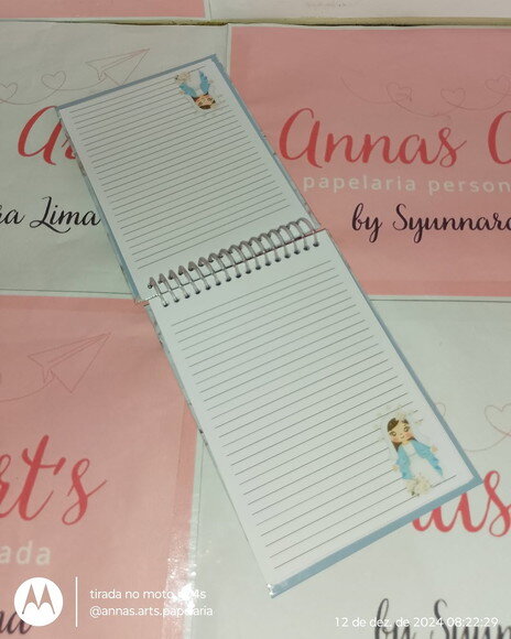 Bloco Capa Dura 10x15 Nossa Senhora das Graças
