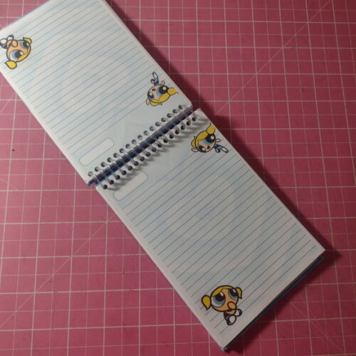 Bloco Capa Dura 10x15 Meninas Super Poderosas Lindinha