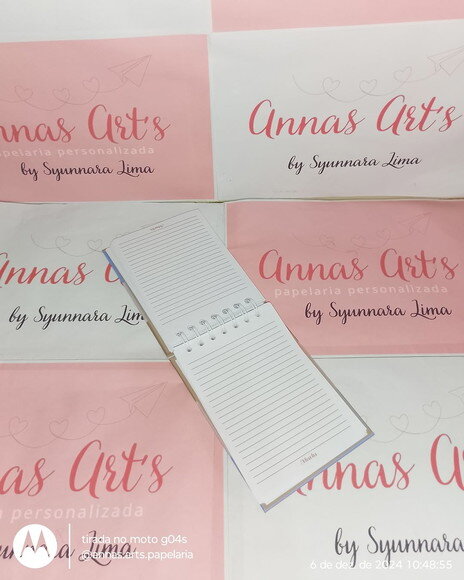 Bloco Capa Dura 10x15 Presente