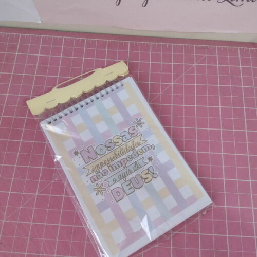 Bloco Capa Mole 10x14 Frases Motivacionais