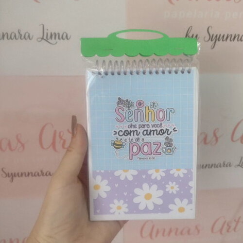 Bloco Capa Mole 10x15 Frases Motivacionais
