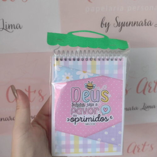 Bloco Capa Mole 10x15 Frases Motivacionais