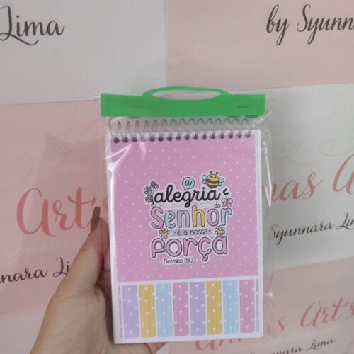 Bloco Capa Mole 10x15 Frases Motivacionais