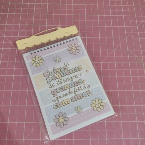Bloco Capa Mole 10x15 Frases Motivacionais