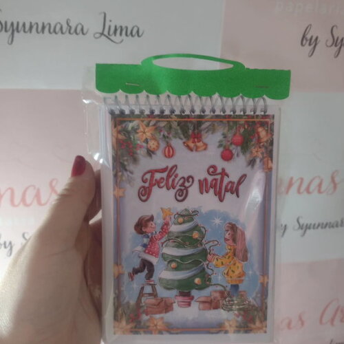 Bloco Capa Mole 10x15 Natal
