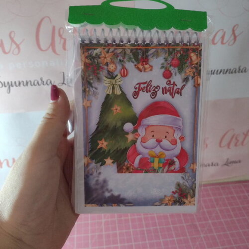 Bloco Capa Mole 10x15 Natal