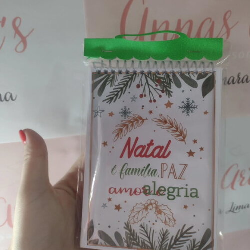 Bloco Capa Mole 10x15 Natal