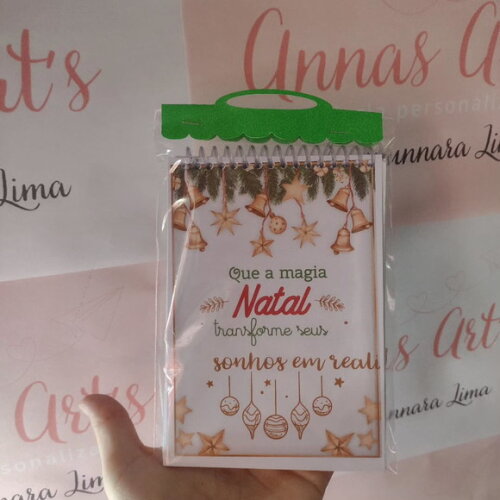 Bloco Capa Mole 10x15 Natal