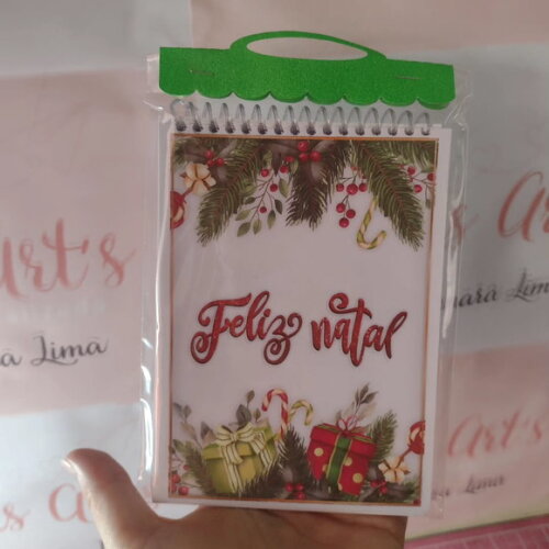 Bloco Capa Mole 10x15 Natal