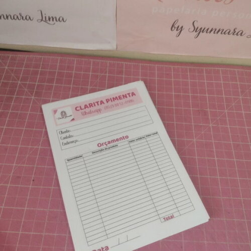 Bloco de Orçamentos