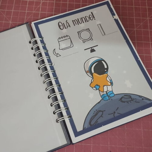 Caderneta de Vacina Astronauta