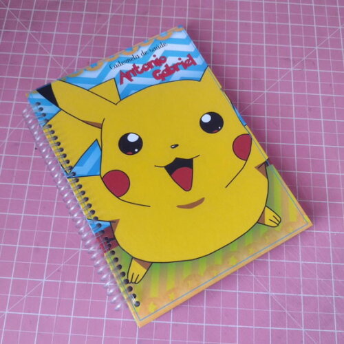 Caderneta de Vacina Pokemon Menino