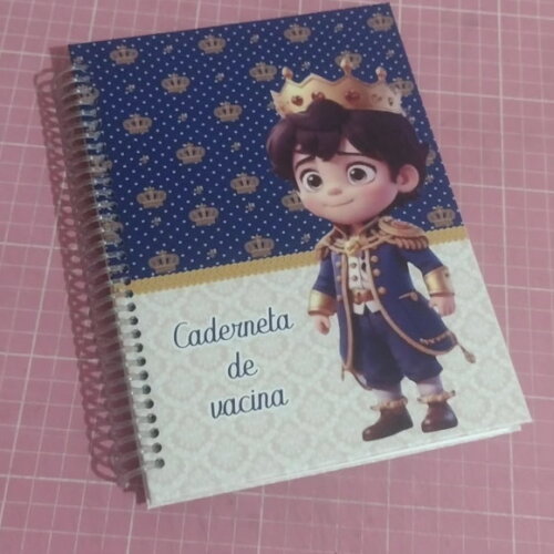Caderneta de Vacina Realeza Menino