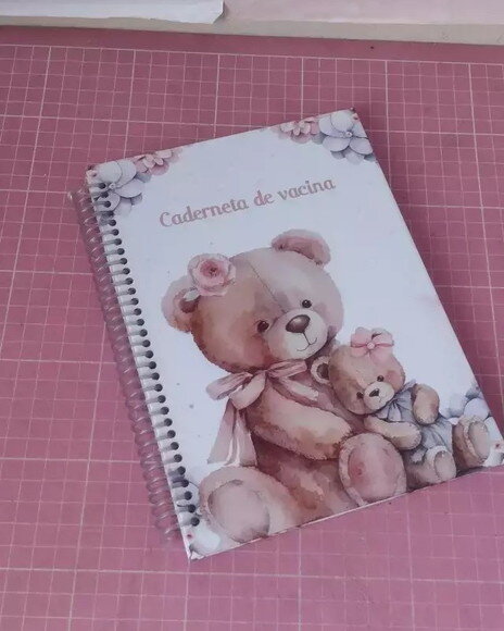 Caderneta de Vacina Ursa Baby