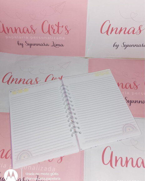 Caderno 15x21 Arco Iris