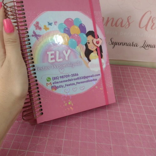 Caderno 15x21 Decoradoras de Festas