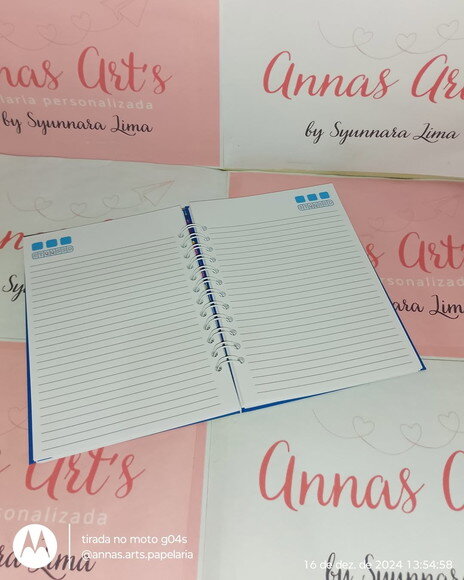 Caderno 15x21 Foto na Capa Completo