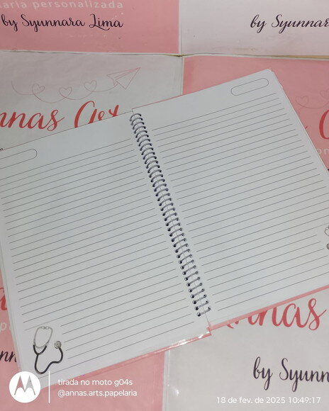 Caderno Colegial 18x26 Enfermagem