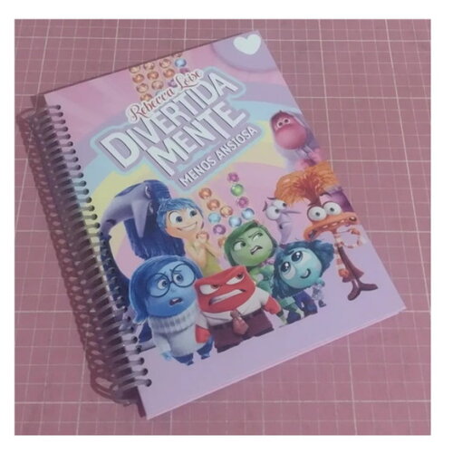 Caderno de Emoções Divertidamente