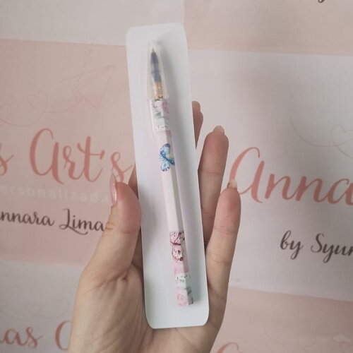 Caneta Personalizada Borboletas