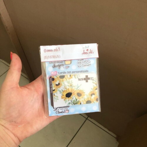 Cartão do Sus Girassol